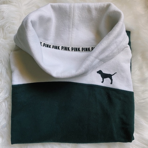 VS PINK Turtleneck Hoodie - Picture 8 of 8